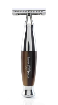 Edwin Jagger Diffusion 36 Series Double Edge Safety Razor with Imitation Light Horn