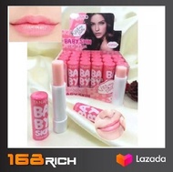 ส่งฟรี !! Baby lip moisture color lip care ลิปมัน เปลี่ยนสี ว่านหางจรเข้ บำรุงริมฝีปาก กลิ่นหอมมากกก