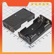 [5 Pieces]- Battery Box, 2xAA Battery Tray Through PCB Soldering Hole