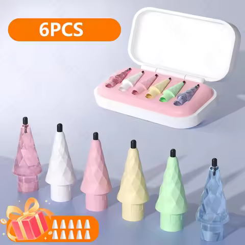 4/6PCS Replacement Pencil Tips for Apple Pencil 1 2 3 Apple Pencil Pro HB iPad Stylus Pen Touch Scre