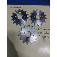 Front Sprocket CRF300 No. 520 14 Teeth Al7075