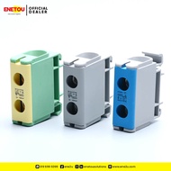 JUT-50 800V UNIVERSAL TERMINAL BLOCKS FOR AI/CU CONDUCTORS (YELLOW/GREEN | GREY | BLUE)