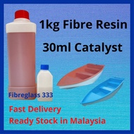 Fibreglass Resin / Gam Fiber / Gam bot / Catalyst