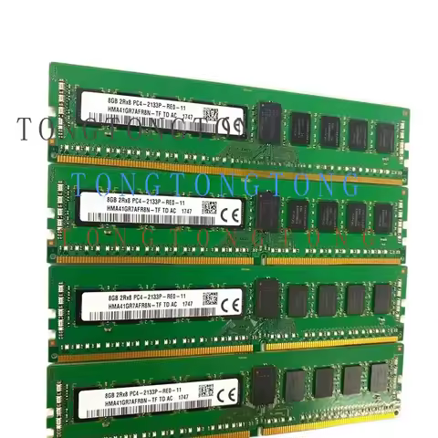 1pc For SK Hynix 8G 2Rx8 PC4-2133P ECC REG HMA41GR7AFR8N-TF Memory