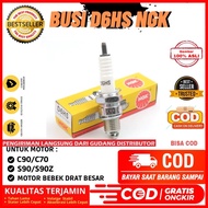 BUSI NGK D6HS HONDA C90 S90 S90Z C70 FOR LARGE THREAD D6HS NGK D6HS