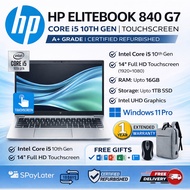 HP EliteBook 840 G7 i5 10th Gen 14” Touch 32GB 1TB Laptop FHD 1 Yr Warranty