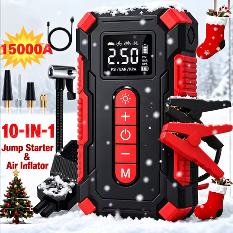 Portable tire inflation pump with digital pressure gauge, car tire air pump, 250PSI, 22 cylinder, re