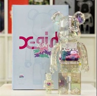 Medicom toys Bearbrick 400%100% BE@RBRICK  X-GIRL 全新現貨