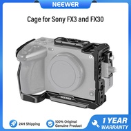 NEEWER Camera Cage for Sony FX3 FX30 กรงกล้อง แท่นวิดีโอพร้อมที่ยึดสาย HDMI with NATO Rail CA011