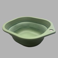 Foldable/Green Washing Basin 10 Liters Foldable Basin Collapsible Basin Foldable Pail