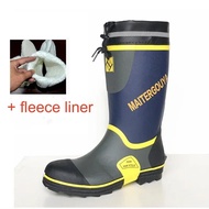 LIULIU MEI#[COD+Bangkok Ready Stock]รองเท้าบูท เกษตรกรรม รุ่น ยางหนาพรีเมี่ยมหัวเหล็ก ซื้อทำไร่ทำสวน