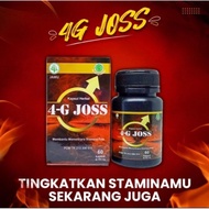 4G Joss Kapsul Herbal Obat Penambah Stamina Pria 4 G Joss Asli