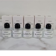 (MINIATURE) BYREDO BAL D’AFRIQUE/ BLANCHE/ GYPSY WATER/ ROSE OF NO MAN’S LAND/ SUPER CEDAR EDP 10ML