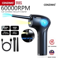 Cordless Air Duster 60000RPM Ultra-Power 6000Mah Rechargeable Blower Portable Vacuum Cleaner for Hom