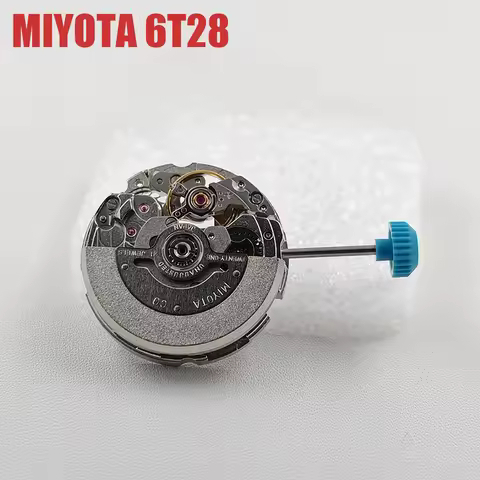Japan Original 6T28 Miyota Tiny Automatic Mechanical Movement 21 Jewels High Accuracy Mechanial 6T28