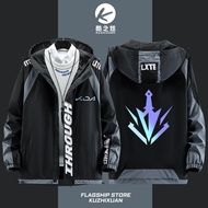 LOL League Game KDA Alika Sha Akali Evelynn Clothes Unisex Couple Hooded Jacket Coat