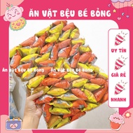 Bag of 60 Fried Fish Balls Snack Bim Bim, genuine Minh Chau fried fish balls snacks, snacks