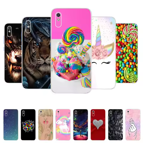 For Xiaomi Redmi 9A Case Silicone Soft TPU Fundas Phone Case For Capa Xiaomi Xiaomi Redmi 9A Redmi9A