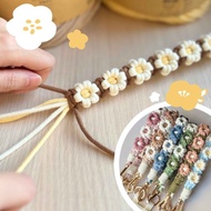【DIY材料包-短款 長款】Macrame 花花編織 手機掛繩 長款背帶