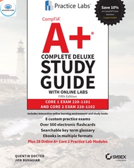 Tập Giấy A4 Để In CompTIA A+ Complete Deluxe Study Guide with Online Labs Core 1 Exam 220-1101 - ACB