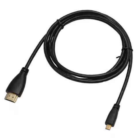 1m 1.5m 3m 5m Micro HDMI-compatible To HDMI Cable 3D 1080P 1.4 Gold Plated Male-Male Micro HDMI-comp