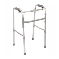 Taiwan Adjustable Adult Medical Walker Aid Reciprocal without Wheels (Silver)