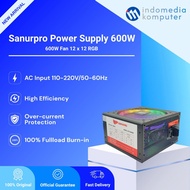 Sanurpro 600W RGB Power Supply 12x12 Sanurpro 600W RGB Power Supply