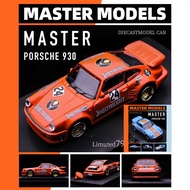Master 1: 64 Porsche Porsche 930 911 Gulf Gulf Deer Head Alloy Car Model