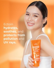 Luxe Organix Niacinamide Tranexamic Acid Youthful Glow Whitening Serum Lotion SPF 50 PA++++ 200ml: B