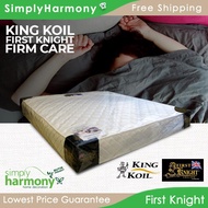 SHSB King Koil First Knight Firm Care / Tilam First Knight / Firm Care / Foam / King Koil