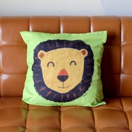 kami插畫抱枕/枕頭/靠墊-微笑獅子頭