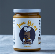 [John bear] 無糖花生醬 (340g/罐) (全素)- 1入組