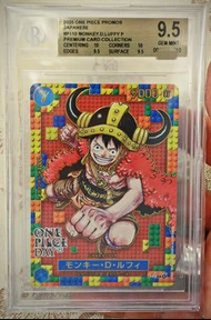One Piece Monkey D. Luffy P Premium Card BGS 9.5 路飛尼卡 opcg