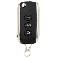 【Fast and Reliable Shipping】 Ecusells 3 Buttons Modified Folding Flip Blank Fob Key Case Remote Smar