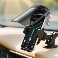 Dashboard Cell Phone Sun Shade Foldable Anti-Glare Clear Car Cell Phone Sun Protection Shade yikuiat