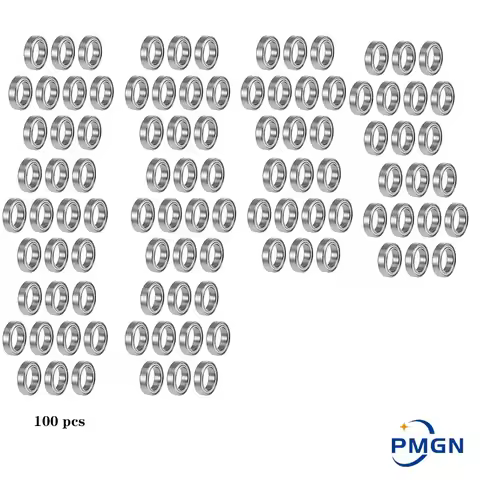 100pcs ABEC-5 6700ZZ High quality 6700z 6700 ZZ 10x15x4 mm metal seal Thin Wall Section Deep Groove 
