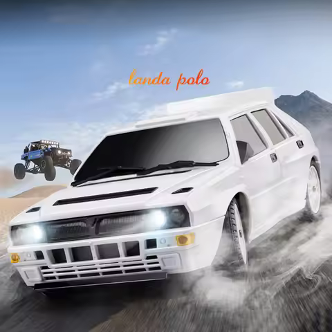 LD2801 LD2802 LD2803 LD2804 RC Drift Car Proportional Steering LED Headlights 1/28 Remote Control Ca