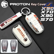 PROTON X90 TPU Key Cover X50 X70 S70 Key Case Smart Remote Car Key Cover Proton Keychain Accessories