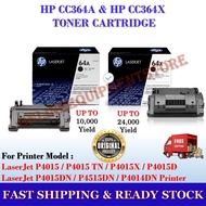 Hp CC364A CC364X Toner Cartridge Original / 64A / 64X Toner Black / LaserJet P4015 Toner 64A 64X Gen