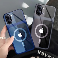 Softcase Glass Kaca MagSafe For VIVO Y05 Latest Mobile Phone Case - Mobile Phone Protector - Mobile 