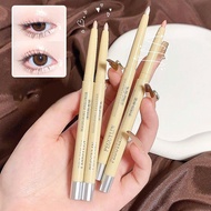 3d Shaping Duo Lying Silkworm Gel Eyeliner 2-in-1 Multi-use Long-lasting Waterproof Smooth Eye C1i6