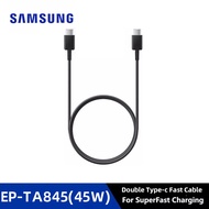 ที่ชาร์จความเร็วสูง45วัตต์ของแท้ Samsung Galaxy Usb Type C Pd 45 W EU UK เราเครื่องชาร์จติดผนัง Z Fl