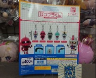 三上屋 行版 機動戰士 高達 模型君 雨傘 吊飾 掛飾 匙扣 扭蛋 1套5款 元祖高達 RX-78 RX78 渣古 紅慧星 紅渣 綠渣 吉姆 NU GUNDAM