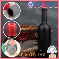 OKDEALS Red Wine Sealer, Silicone Wine Tools Wine Bottle Stopper, Reusable Sparkling Wine Bottle Sto