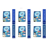 Dutch Lady 123 /456 (Biasa / Madu / Coklat)(850g)