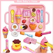 Pudding Jelly Toy Full Set Kitchen Pretend Play Feeding Food For Kids Girls Gift Puding Sendok