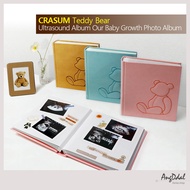 [CRASUM] Teddy Bear Ultrasound Album | Our Baby Growth Photo Album | Teddy Bear Ultrasound Album | O