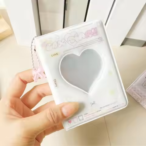 Mini 3 Inch Photo Album Cartoon Album Photo Photocard Holder Book Collect Kpop Album Kpop Photocard 