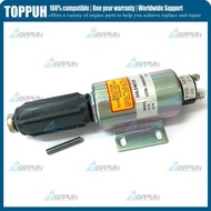 New 24V 2370-24E6U1B5S1A Shut Off Stop Solenoid Valve 3 Terminals