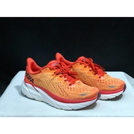 Hot sale Hoka one one Clifton 8 Shock Absorption Sneakers Orange